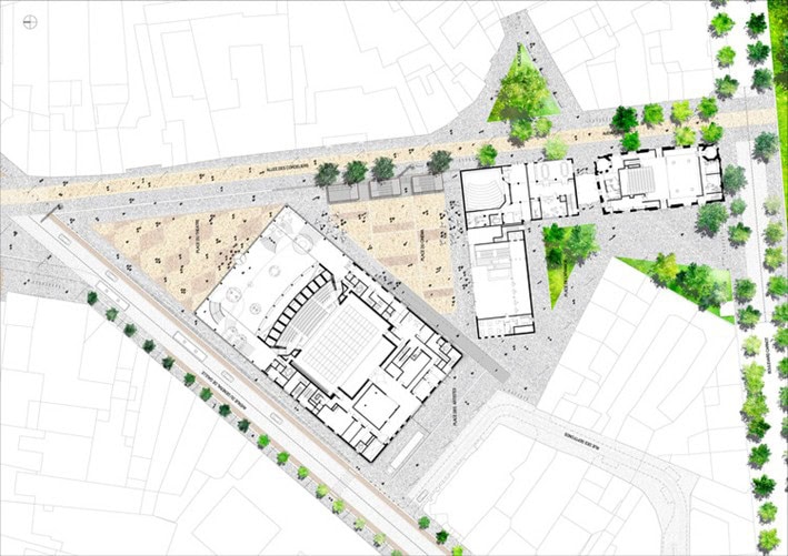 Tiyatro Binası Plan