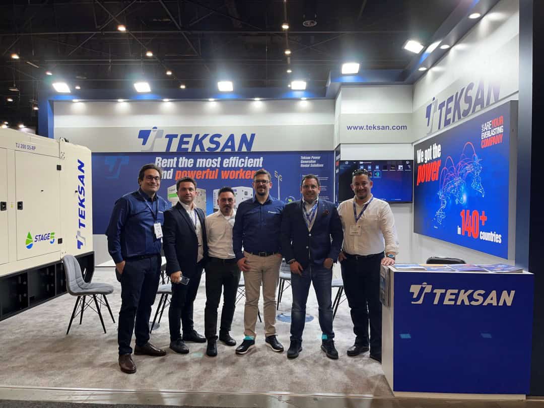Teksan Stage 5 motorlu jeneratörler