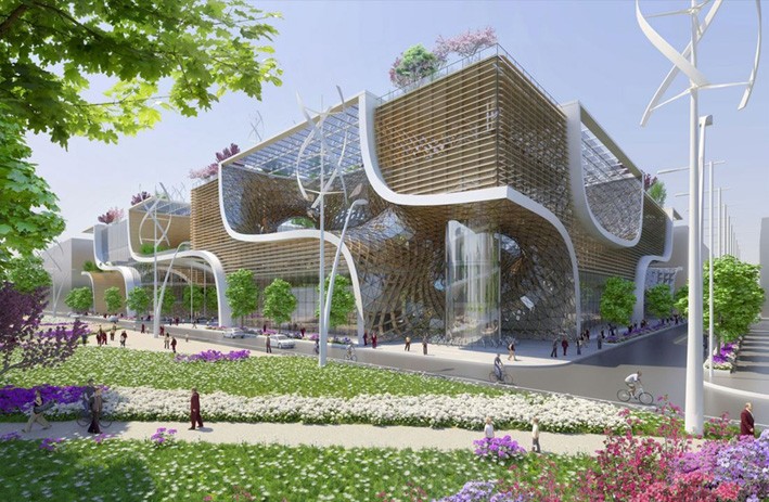 Çin Sürdürülebilir Alışveriş Merkezi