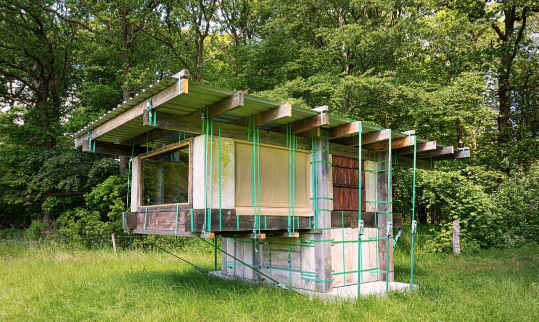 Yerel Kaynaklı Malzemelerle İnşa Edilen Kabin