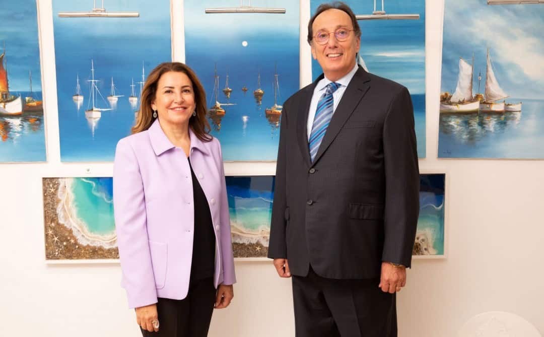 Yorglass CEO'su Semavi Yorgancılar ve TURMEPA Yönetim Kurulu Başkanı Şadan Kaptanoğlu