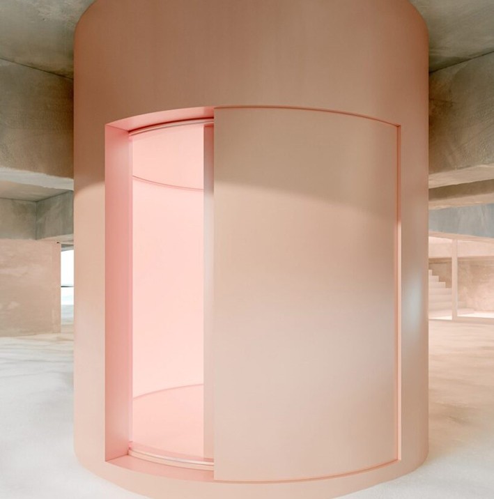 Pembe Kış Evi Metaverse