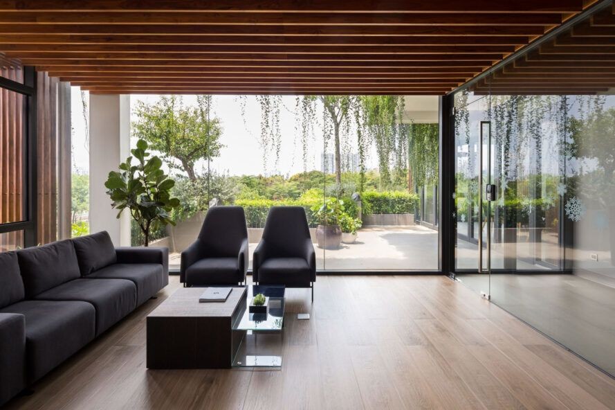 Biyofilik Tasarımlı Bir Ofis