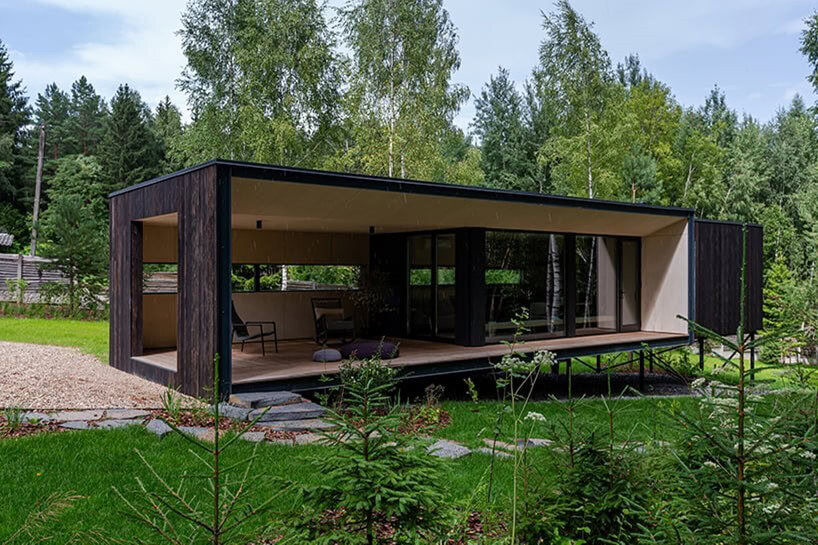 Doğal Arazi Korunarak Yapılan Çevre Dostu Kabin