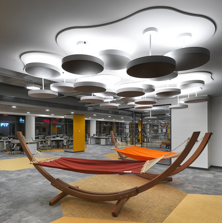 Yaratıcı Bir Ofis Tasarımı Örneği: Yemeksepeti Parkı