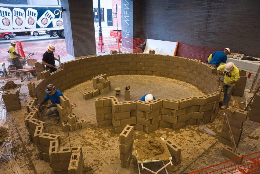 Karbon Nötr İnşaat Malzemesi Bio Block Spiral