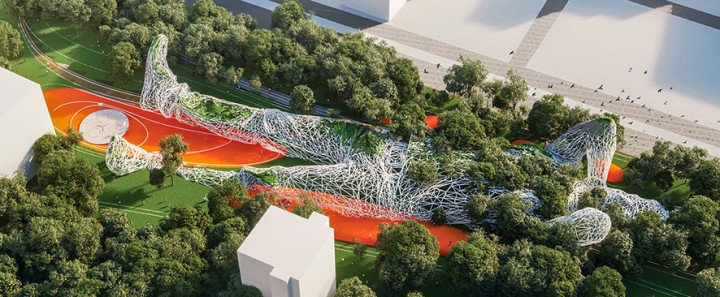 Linkpark Projesi Belgrad’ın Kalbinde Yeni Bir Şehir Peyzajı Sunuyor