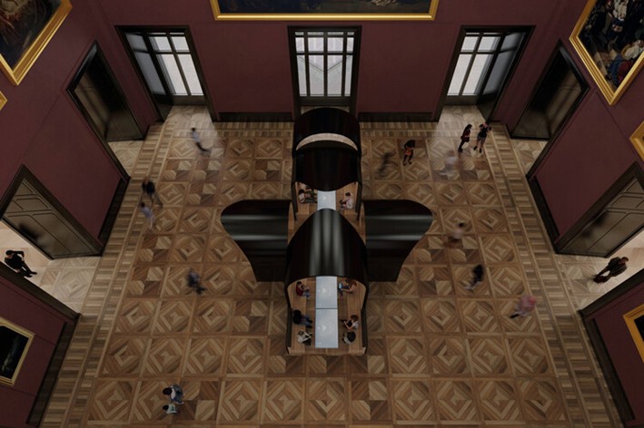 Louvre Museum Pavilion