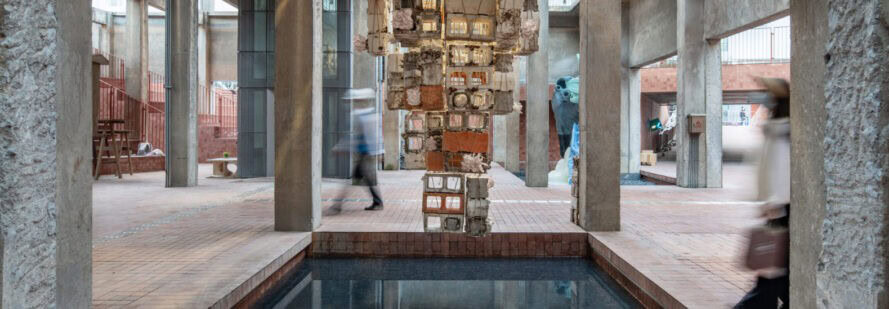 Mushroom Brick Pyramids