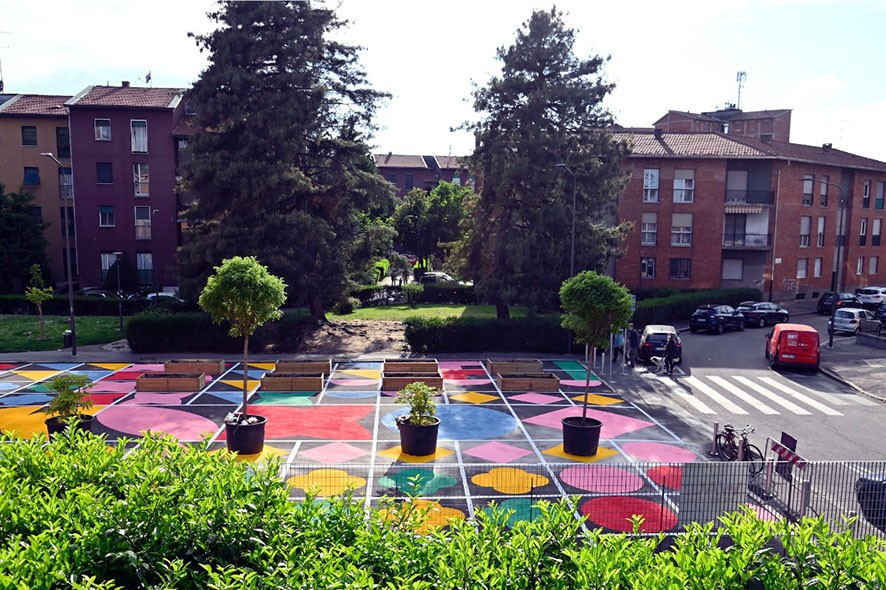 Çevre halkı birlikte tasarlanan Quadra Parkı