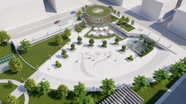MuuM Mimarlık’ın Tasarladığı Güngören Kent Parkında Yer Alan Kütüphane Binası