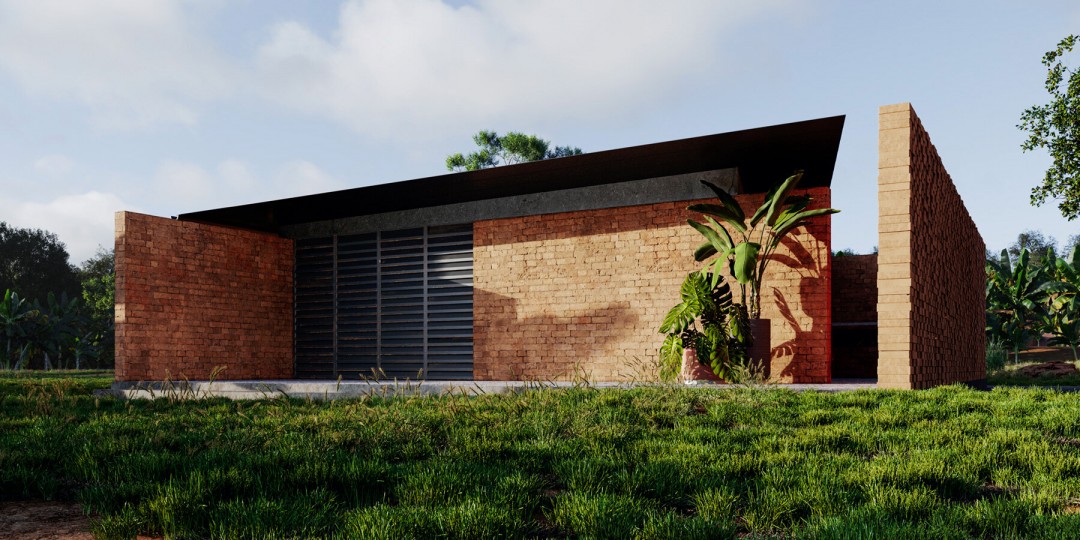 Sıkıştırılmış topraktan evler