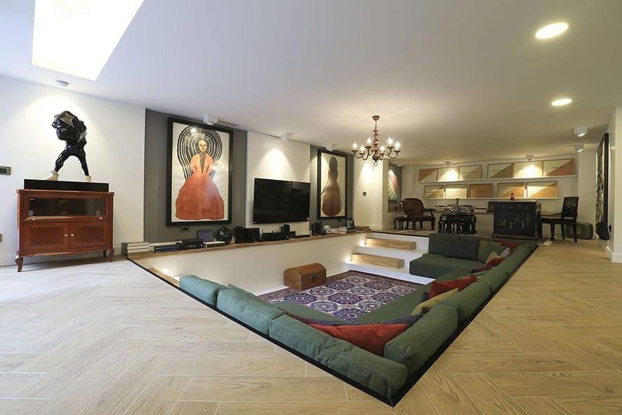 A Cosy Gathering Place evi salon tasarımı
