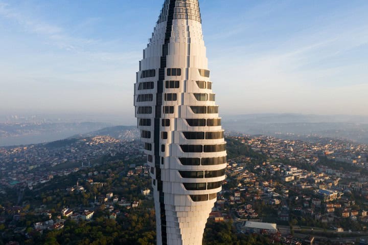 İstanbul’un Fütüristik Televizyon Ve Radyo Kulesi’nin Yeni Fotoğrafları Yayınlandı