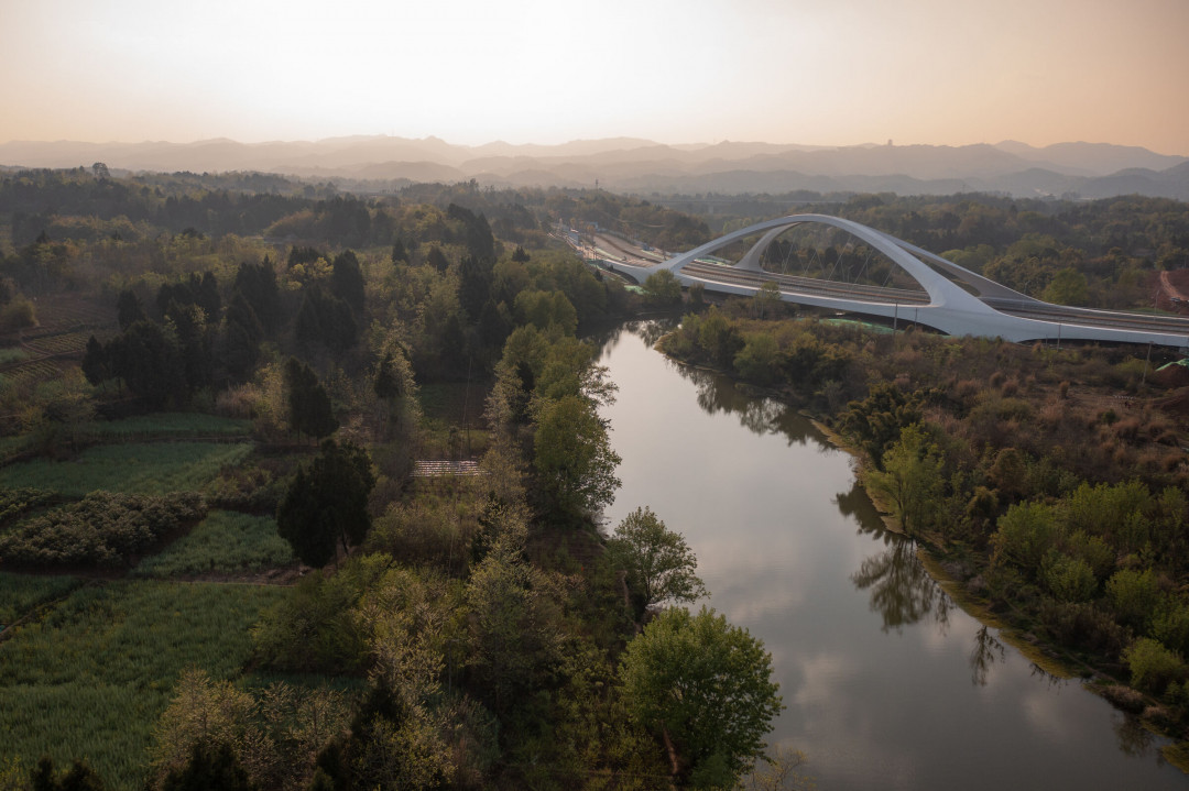 Zaha Hadid Architects Jiangxi Nehri Köprüsü