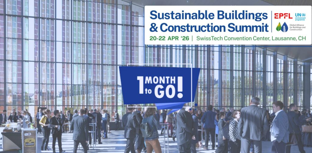 Sürdürülebilir Yapılar ve İnşaat Zirvesi, Lozan