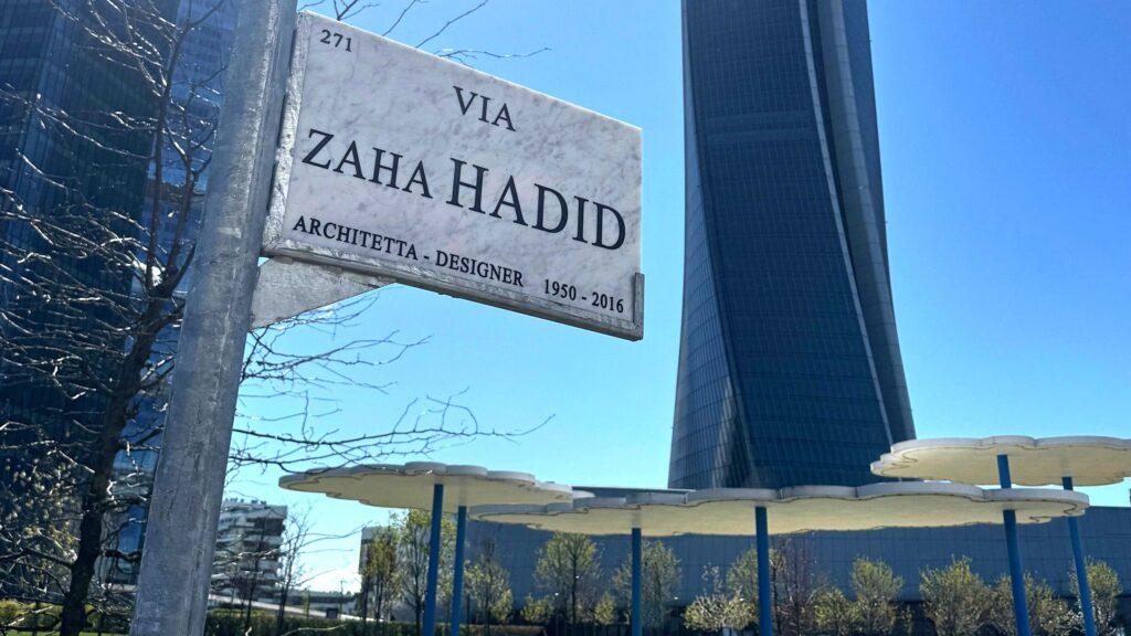 Zaha Hadid Sokağı-Milano